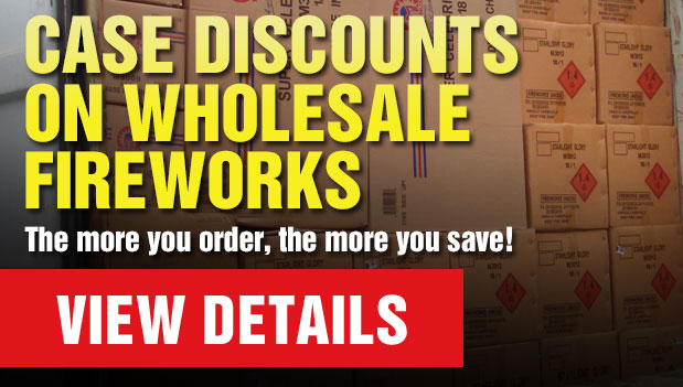 Case Discounts on Wholesale Fireworks at Dapkus Fireworks - Out of State Sales Only